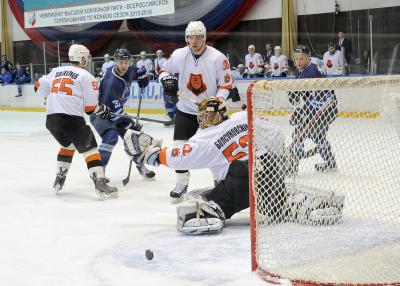 ХК «Рязань» дома выиграл у пермского «Молота-Прикамье»